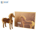 New design promotional cute jigsaw plain cardboard puzzle 3d jigsaw puzzle with low price