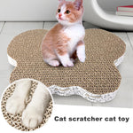 Cat Scratcher Cat Toys Scratching Board Eco-friendly Compact Corrugated Paper Higher Density Cat Scratching Pad Pet Products