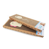 1pc Cat Scratching Pad Pet Corrugated Cardboard Scratcher Cat Carton Scraper Playing Training Exercise Toys Kitten Pet Supplies